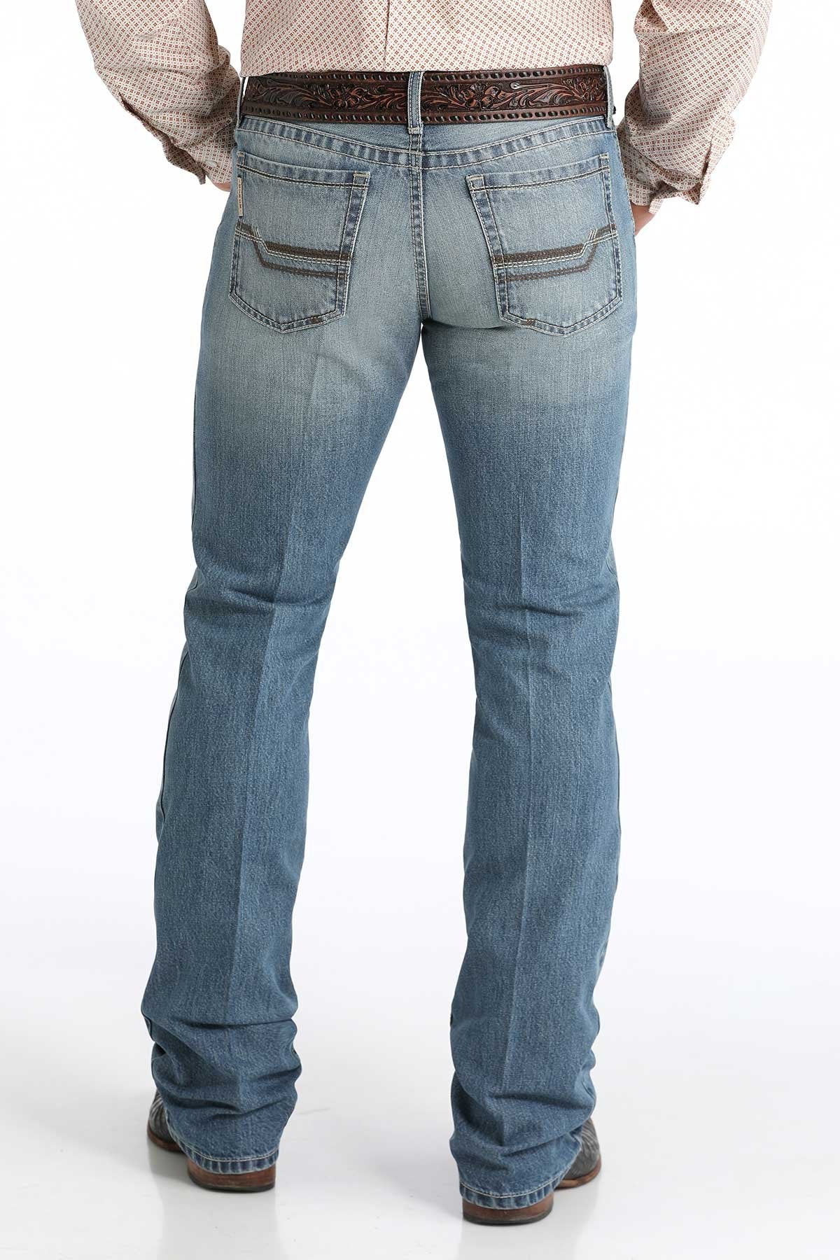 Men's Cinch Slim Fit Ian - Medium Stone Jeans