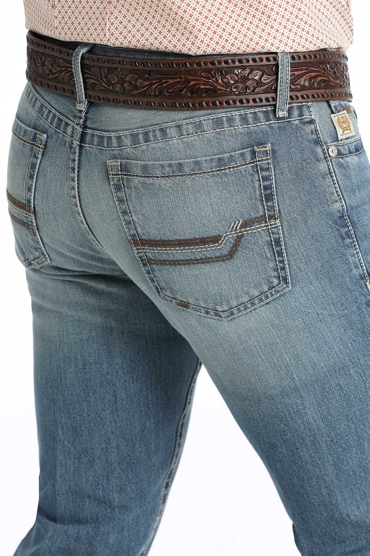 Men's Cinch Slim Fit Ian - Medium Stone Jeans