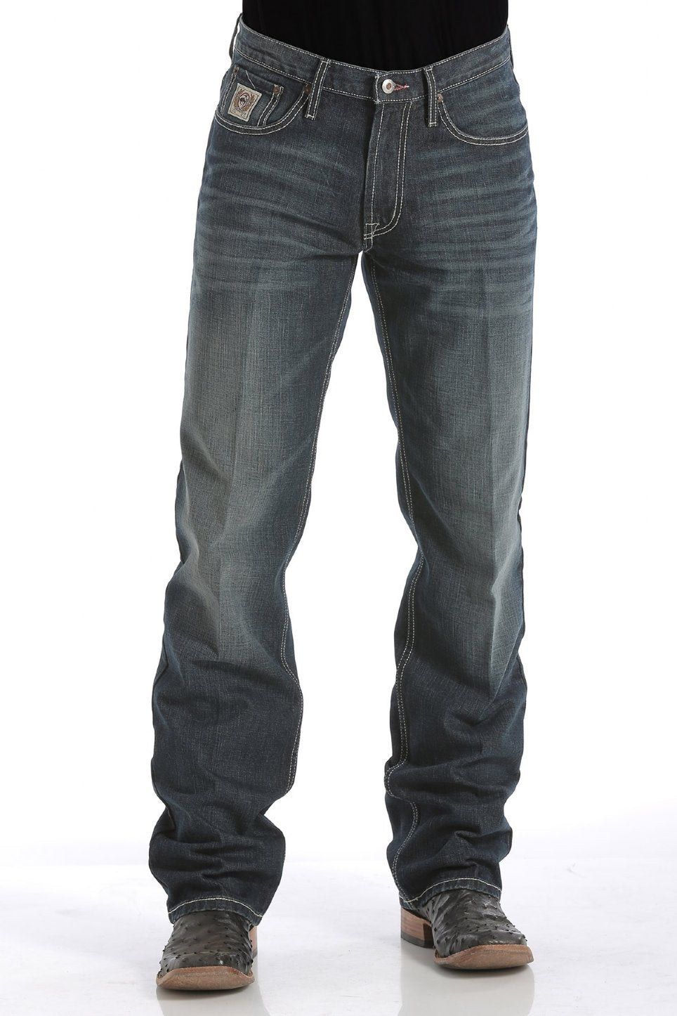 Men's Cinch Relaxed Fit White Label Dark Stone Jeans