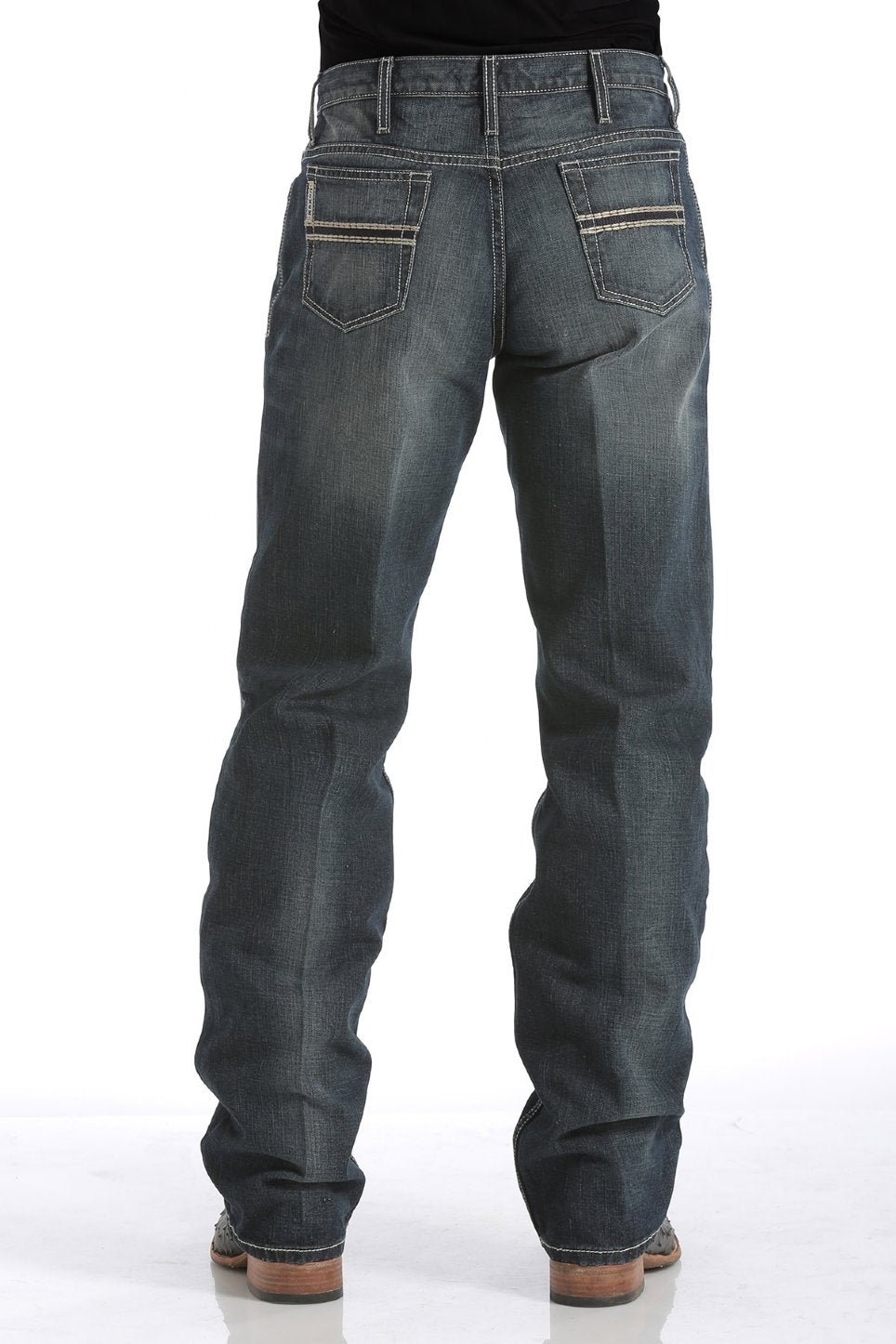 Men's Cinch Relaxed Fit White Label Dark Stone Jeans