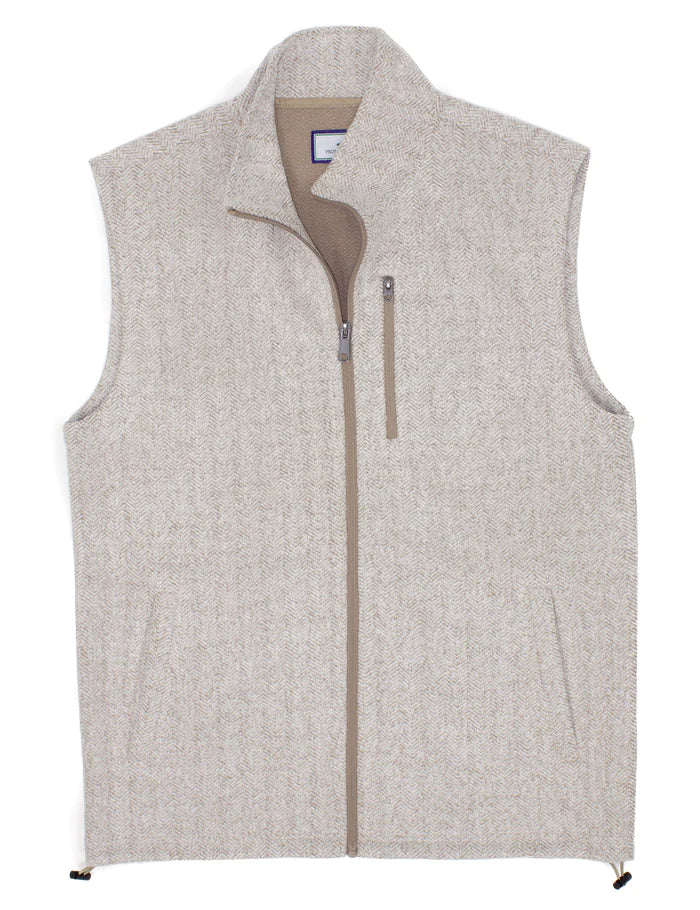 Men's Properly Tied Upland Vest in Cream