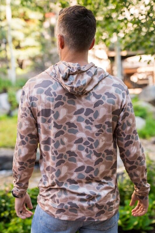 Men's Burlebo Performance Hoodie - Pintail Camo