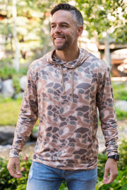 Men's Burlebo Performance Hoodie - Pintail Camo