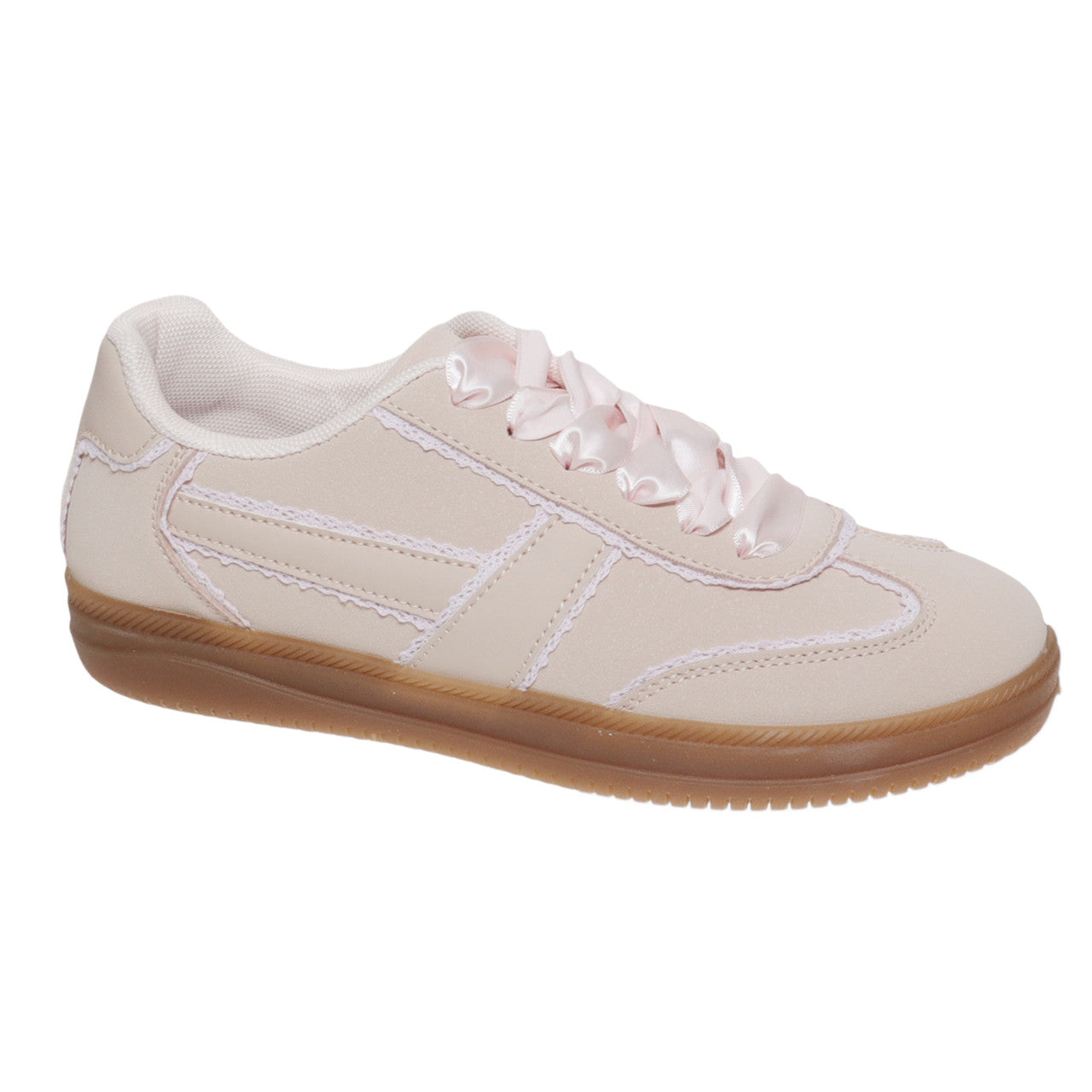 Step Ahead Sneakers in Light Pink