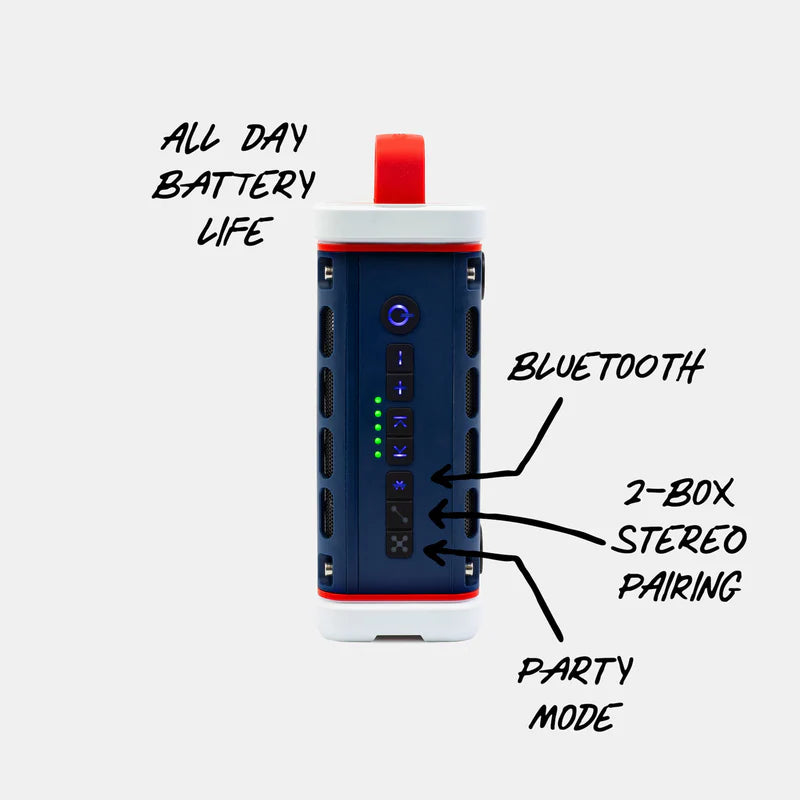 Turtlebox Original: Ranger in Americana Blue