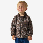 Burlebo Youth Micro Fleece Jacket - Mallard Mayhem Camo