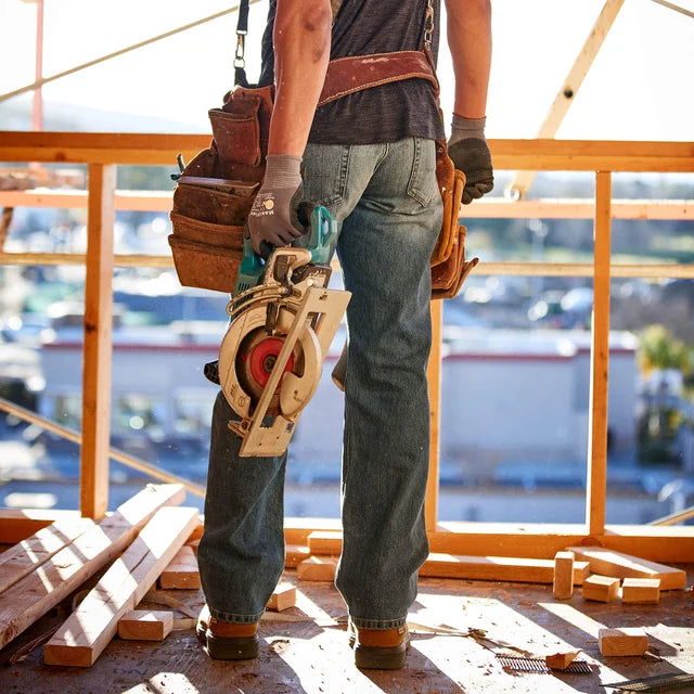 Vaqueros apilables de pierna recta Ariat Rebar Edgewood M5 para hombre