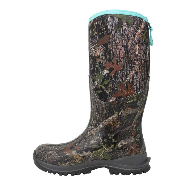 Women's Dryshod Shredder MXT Camo & Teal Boot