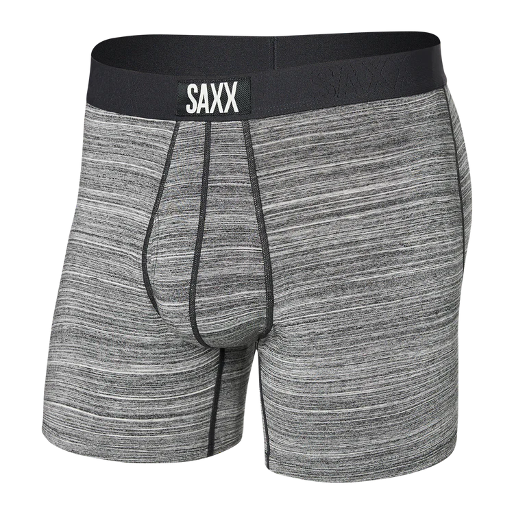 Calzoncillo bóxer SAXX ULTRA SUPER SOFT / Spacedye Heather - Gris