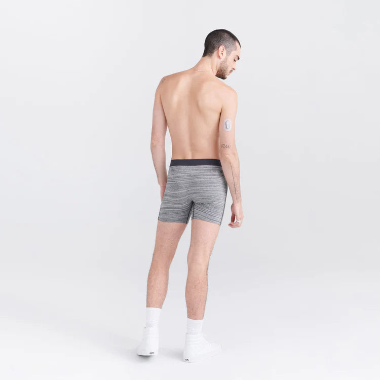 SAXX ULTRA SUPER SOFT Boxer Brief / Spacedye Heather- Grey
