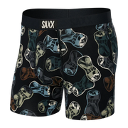 SAXX VIBE SUPER SOFT Boxer Brief / Friday Night Camo- Black