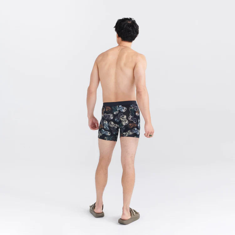 SAXX VIBE SUPER SOFT Boxer Brief / Friday Night Camo- Black