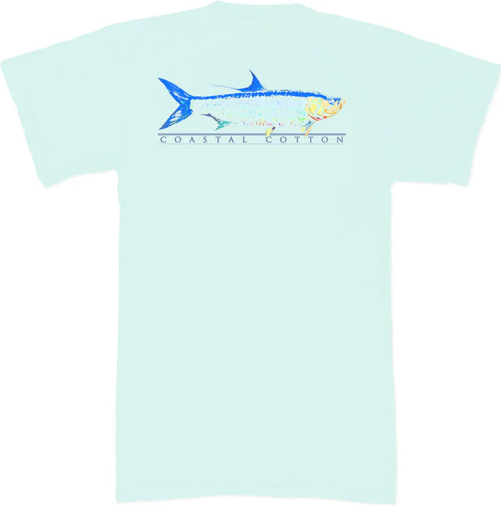 Men's Coastal Cotton Tarpon T-Shirt - Reef