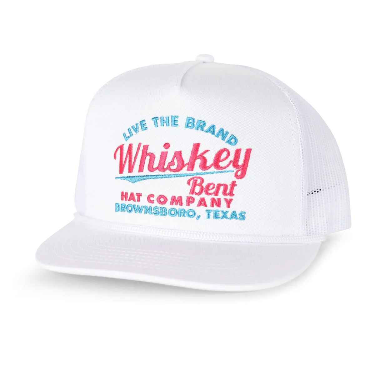 Whiskey Bent Hat Co. The Cali Cap in White