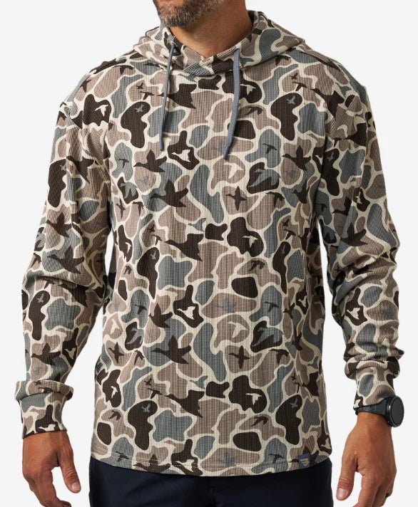 Burlebo Thermal Hoodie - Mallard Mayhem Camo