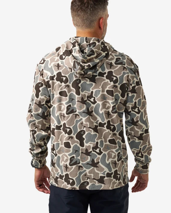 Burlebo Thermal Hoodie - Mallard Mayhem Camo