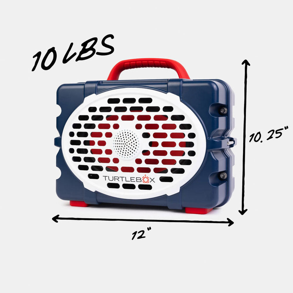 Turtlebox Original: Gen 3 in Americana Blue