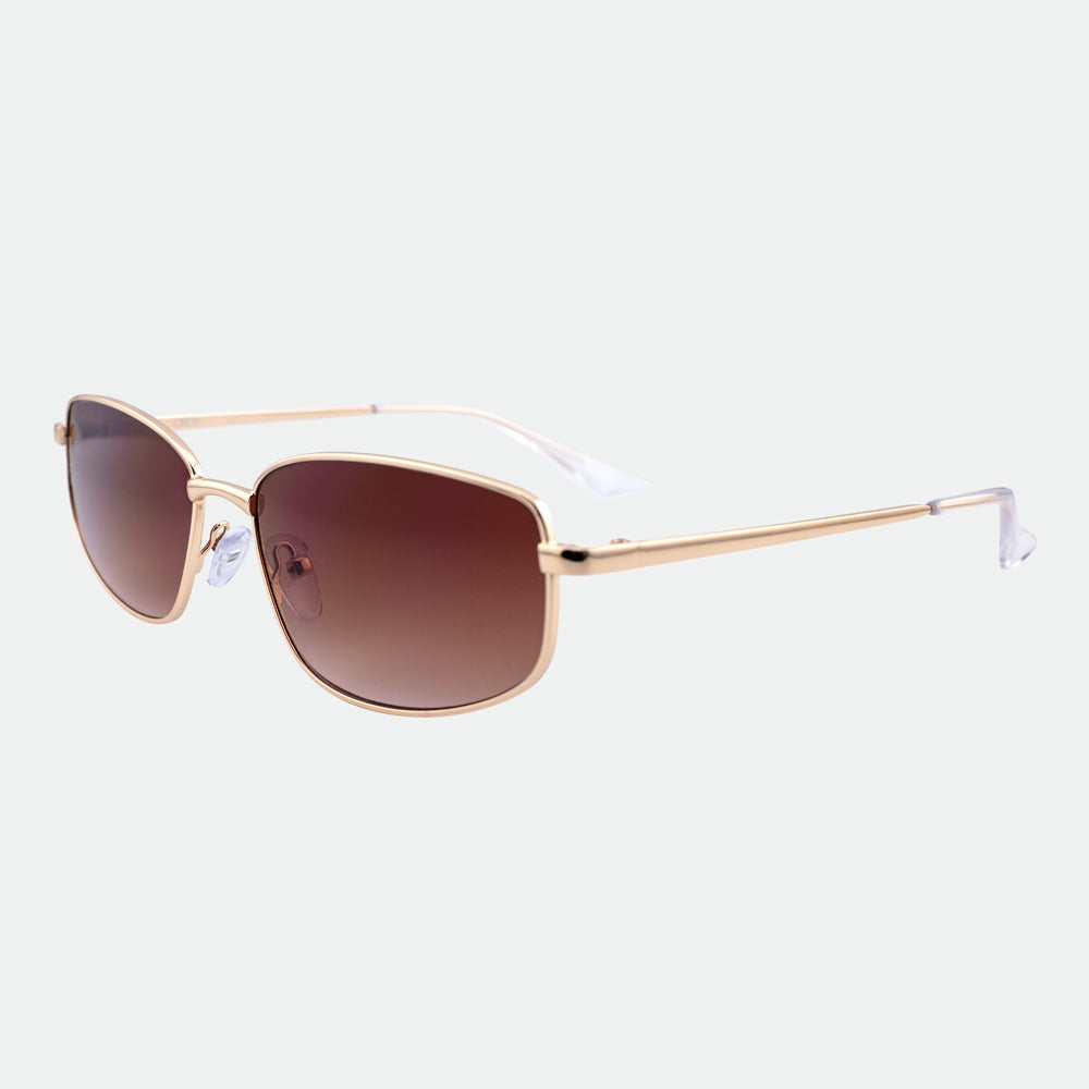 Willow Gold Brown Pink Fade Sunglasses