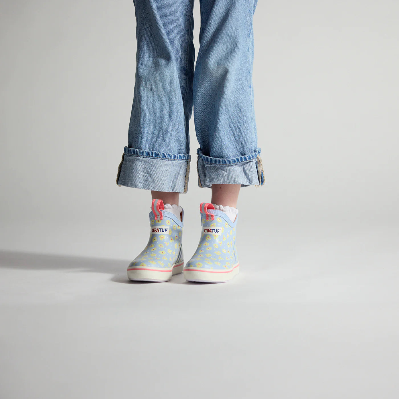 Little Kids Xtratuf Skyway Floral Ankle Deck Boots