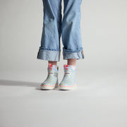 Kid's Xtratuf Ankle Deck Boots in Skyway Floral