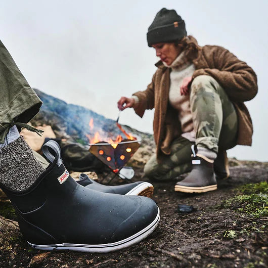Men's Xtratuf Ankle Deck Boot in Black
