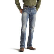 Jean de pierna recta apilable Ariat M5 Slim Gambler para hombre 