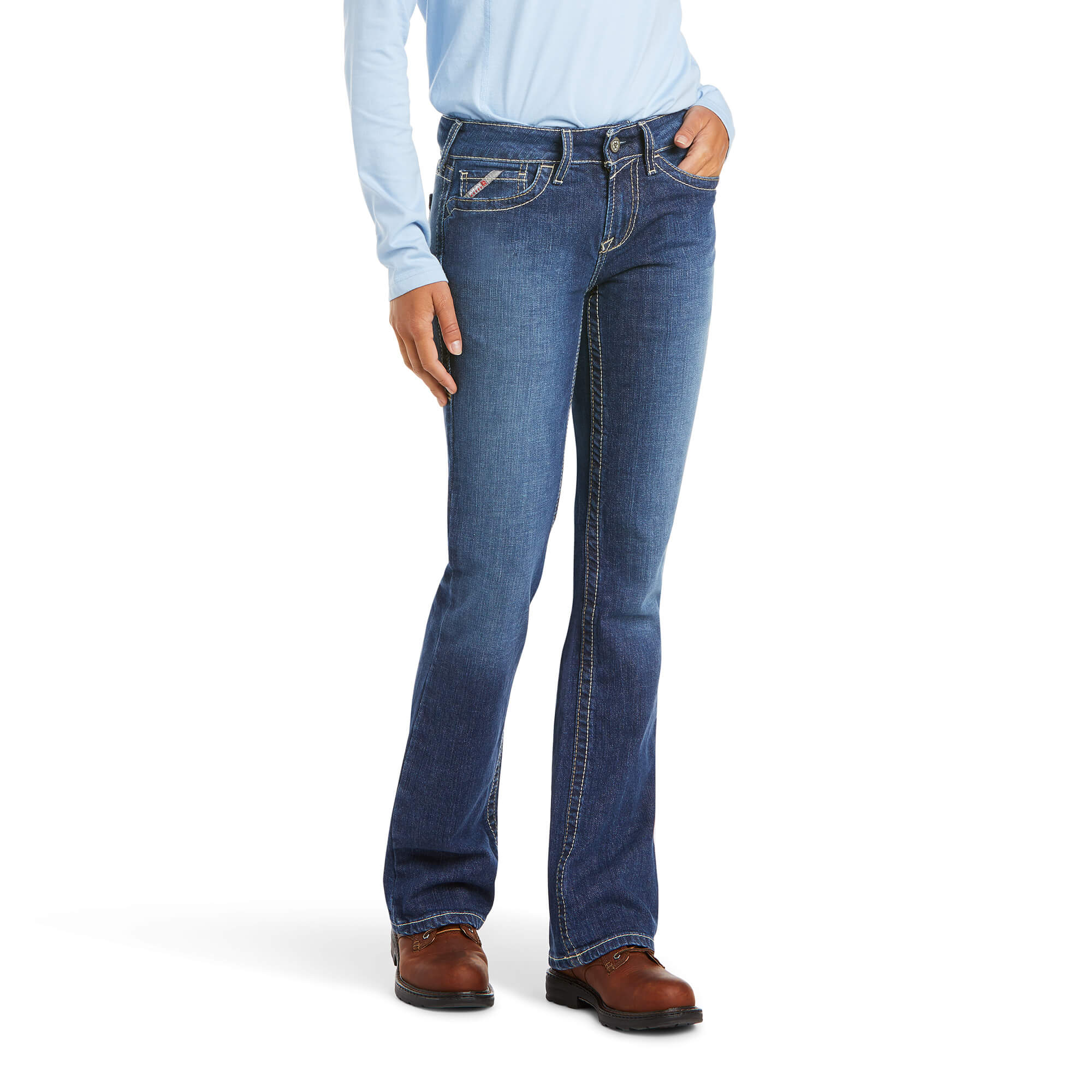 Women's Ariat FR DuraStretch Basic Boot Cut Jean