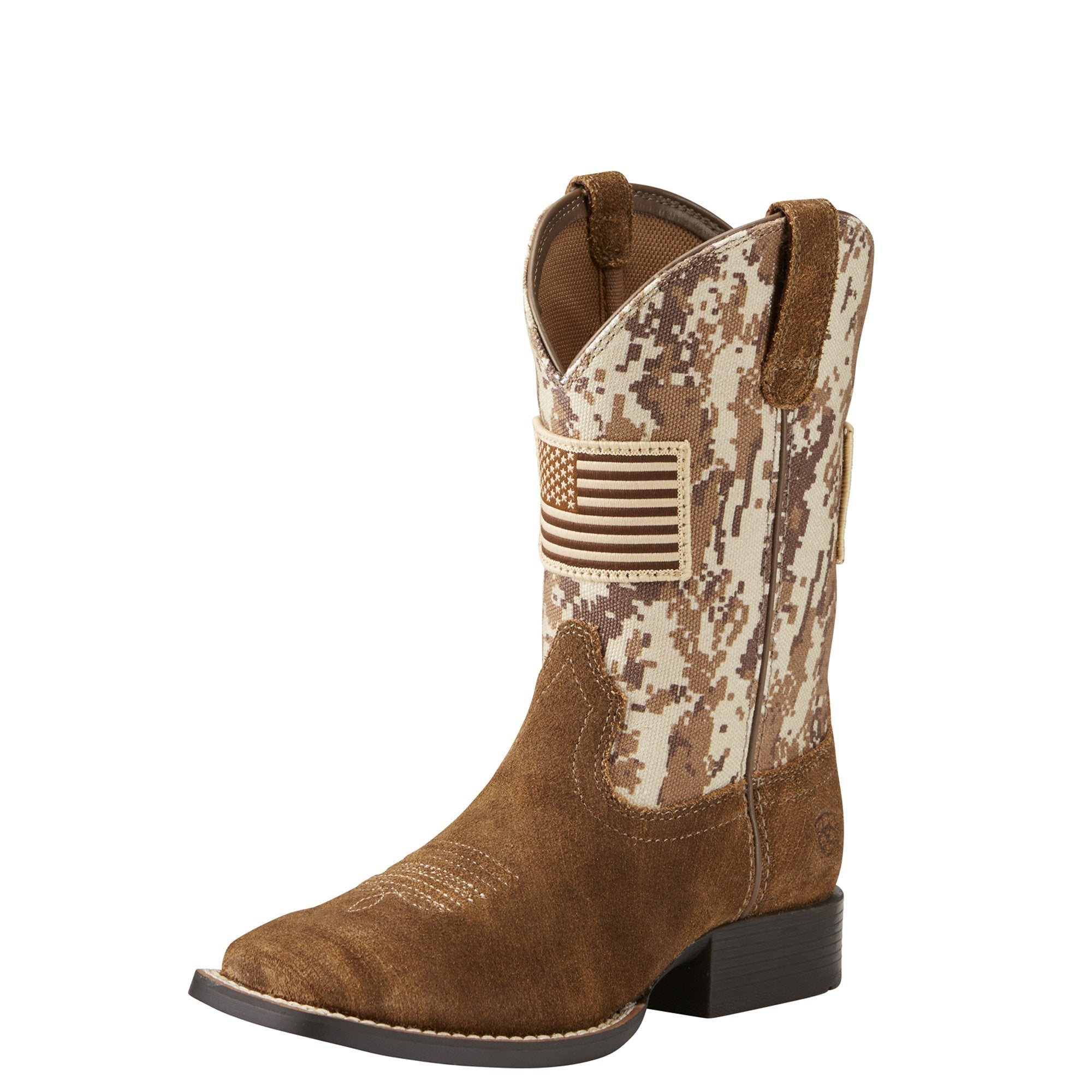 Ariat Youth Patriot Leather Western Boots