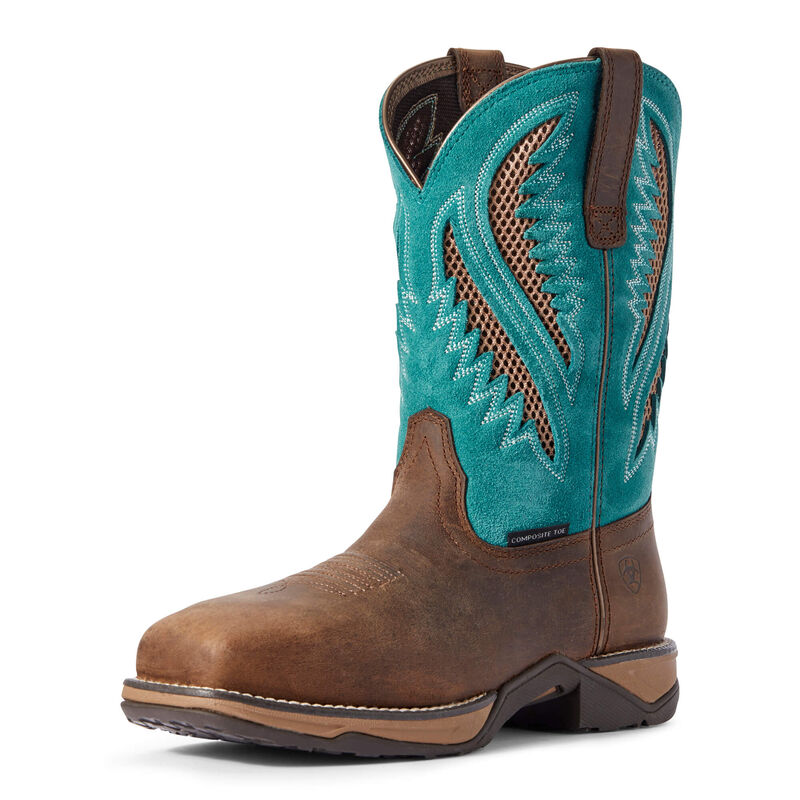 Ariat Anthem VentTEK, botas de trabajo con punta compuesta para mujer 