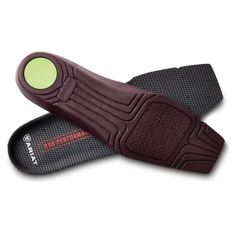 Plantilla Ariat Pro Performance para hombre con puntera cuadrada ancha