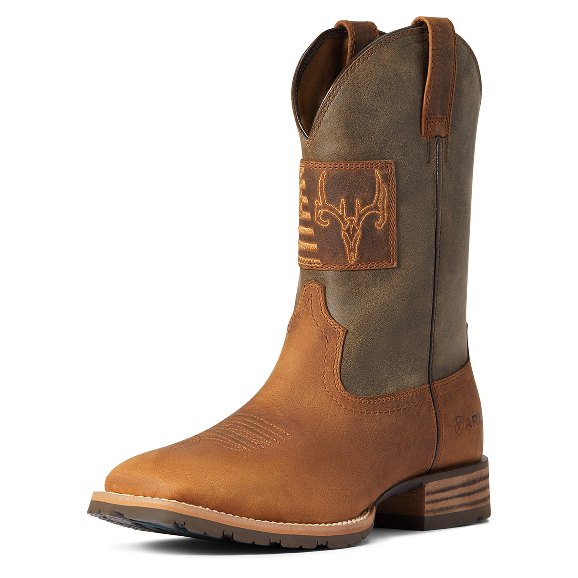Bota vaquera Ariat Hybrid Patriot Country para hombre 