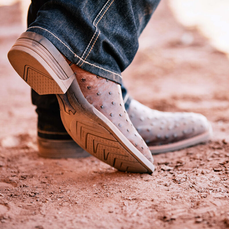 Men's Ariat Dagger Full Quill Ostrich Western Boots