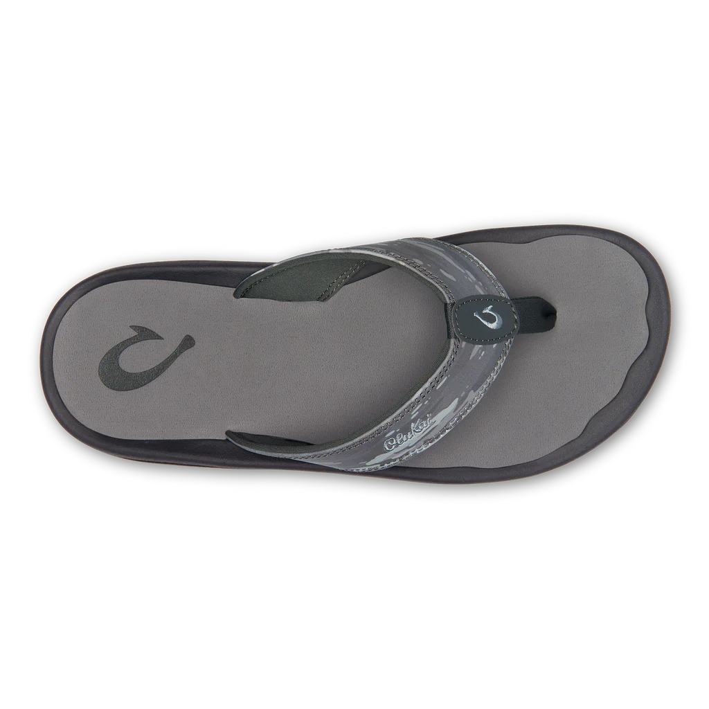 Sandalia Olukai Ohana Pai Pavement/ Wai Camo para hombre