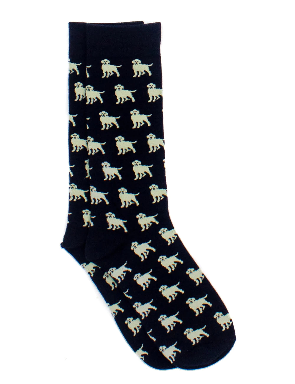Properly Tied Golden Retriever Socks