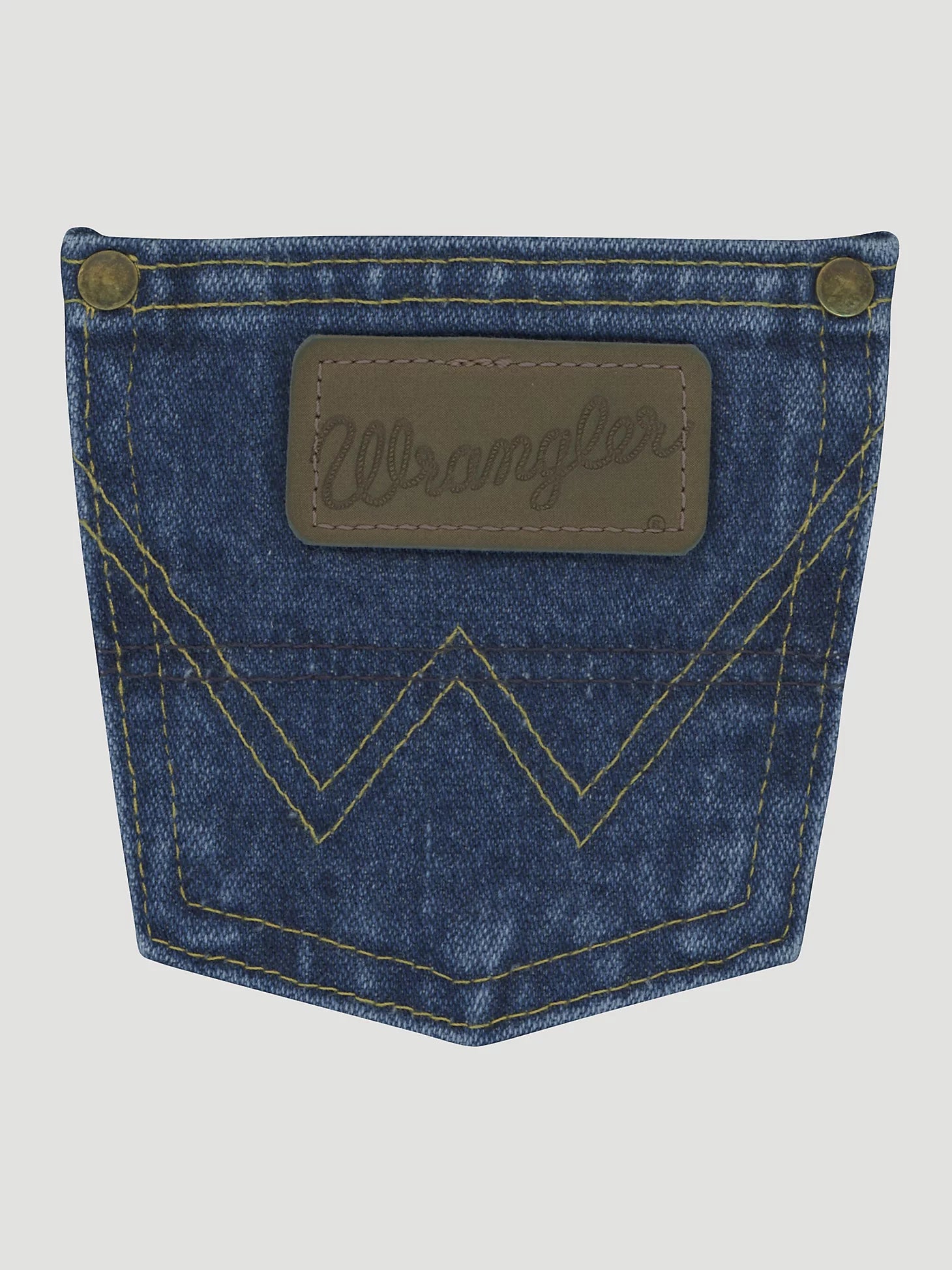 Wrangler Children's George Strait Cowboy Cut Original Fit Jean In Heavyweight Stone Denim