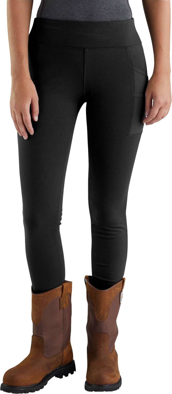 Carhartt Force Fitted Lightweight Utility Leggings for Women in Black –  Boot Country