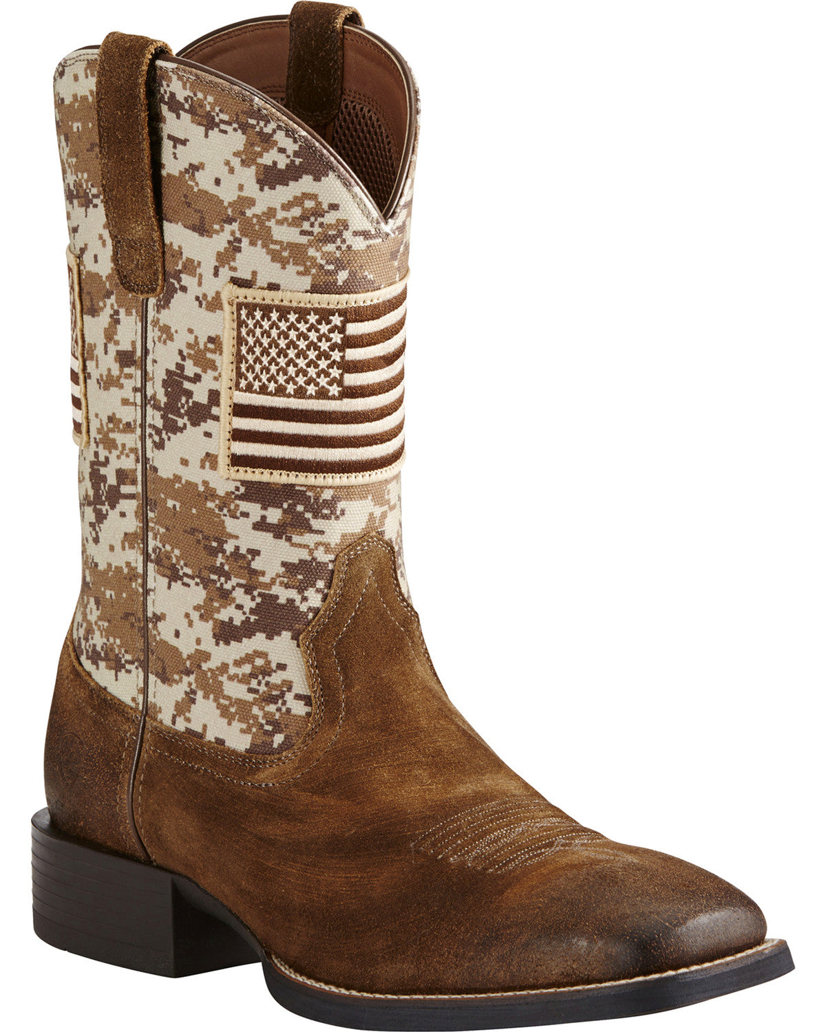 Ariat Youth Patriot Leather Western Boots