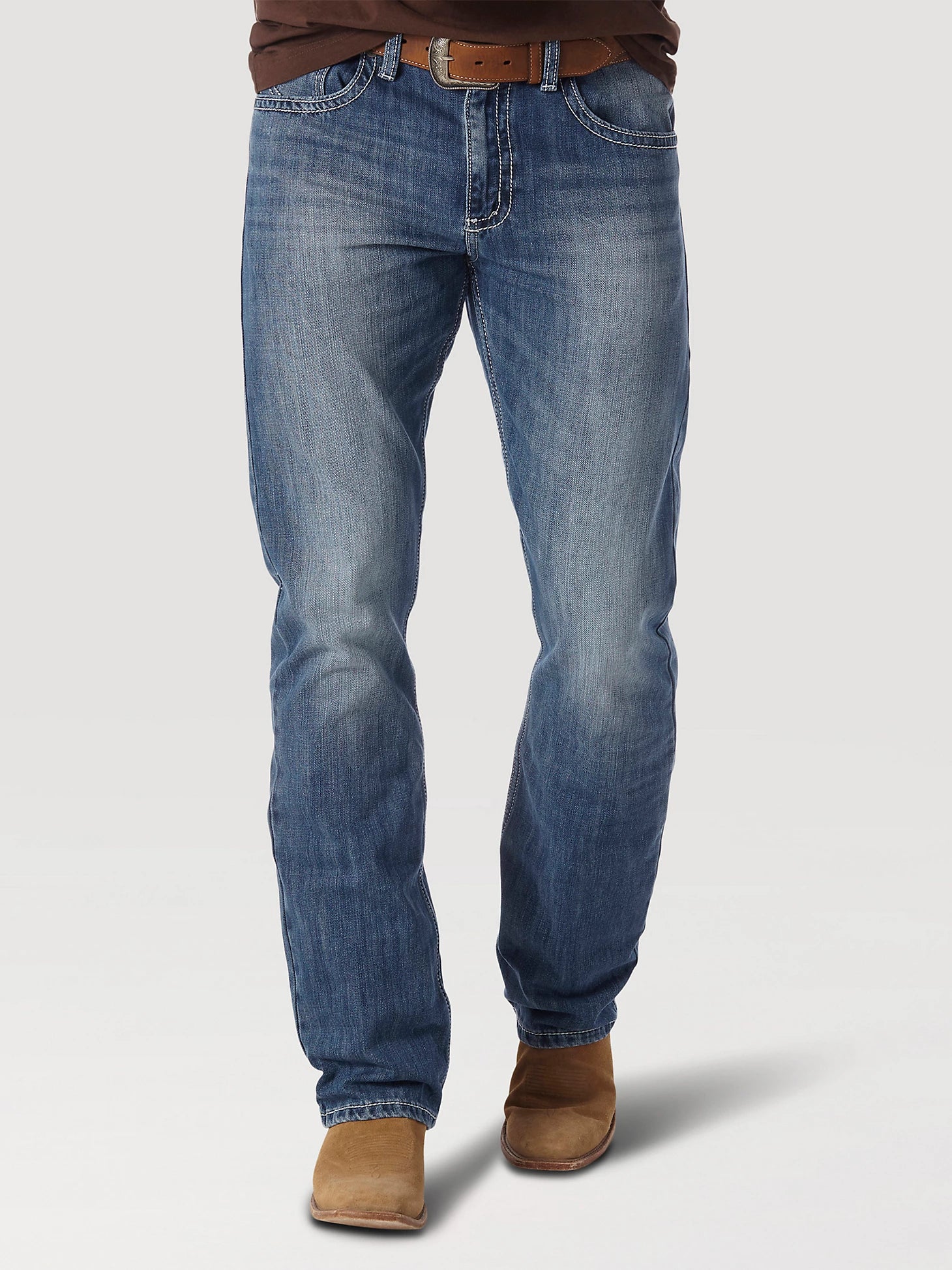 MEN'S WRANGLER 20X NO. 42 VINTAGE BOOTCUT JEAN IN LIGHT BLUE MEN'S WRANGLER 20X NO. 42 VINTAGE BOOTCUT JEAN IN LIGHT BLUE