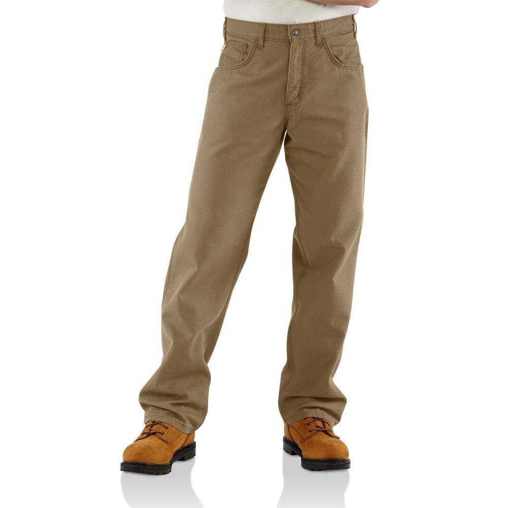 PANTALÓN DE LONA DE PESO MEDIO CARHARTT FR PARA HOMBRE - AJUSTE SUELTO