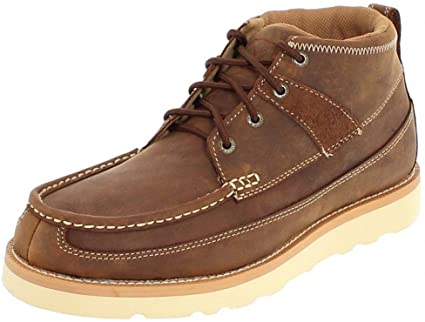 Botas con suela de cuña Twisted X 4 ″ para hombre / Zapatos con cordones