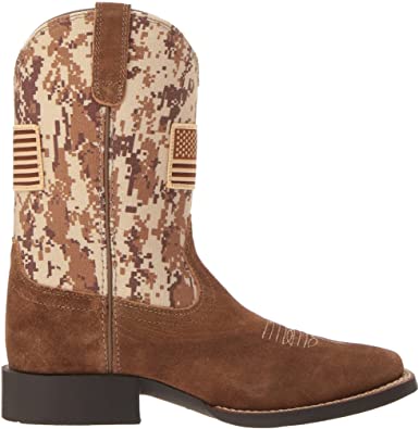 Ariat Youth Patriot Leather Western Boots