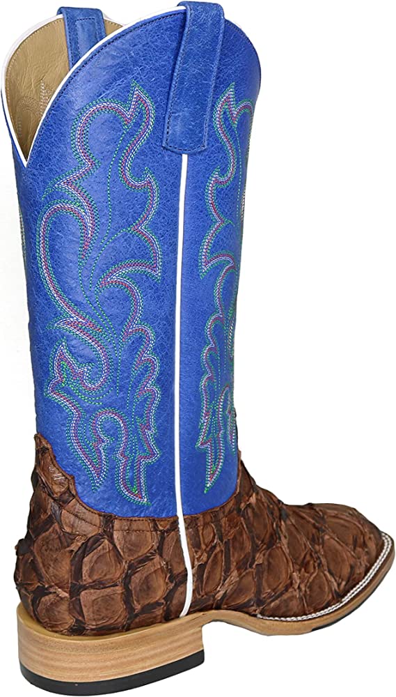 Botas Pirarucu Horse Power Top Hand Cigar Matte Big Bass para hombre