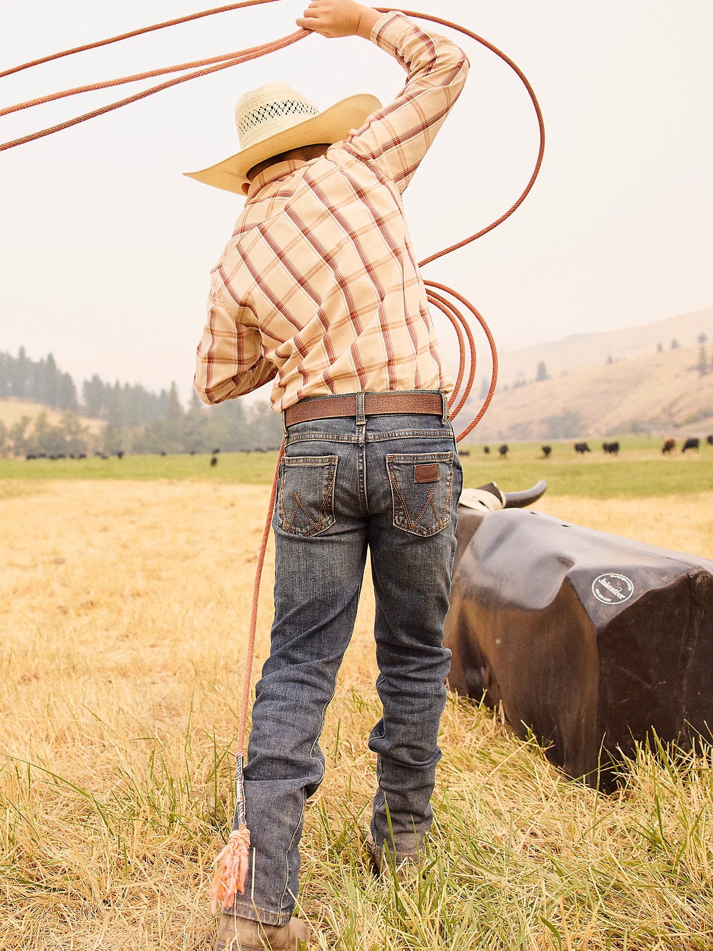 BOY'S WRANGLER RETRO® SLIM STRAIGHT JEAN IN BOZEMAN