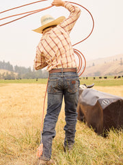 JEAN RECTO SLIM WRANGLER RETRO® PARA NIÑO EN BOZEVON 