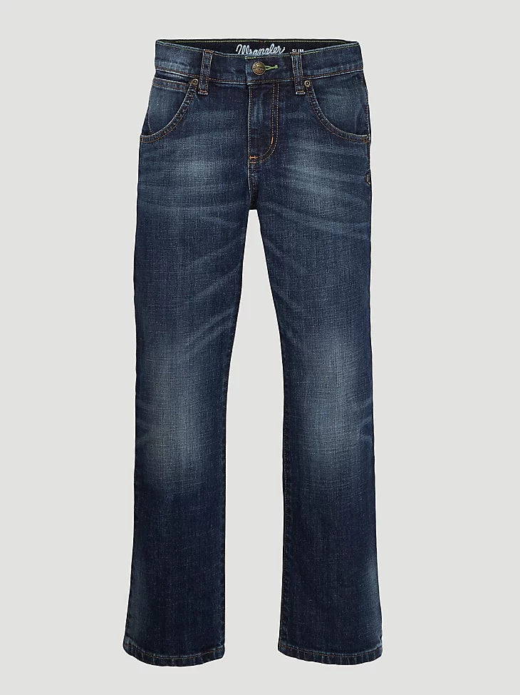 BOY'S WRANGLER RETRO SLIM STRAIGHT JEAN IN BOZEMAN