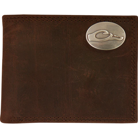 Drake Leather Bi-Fold Wallet