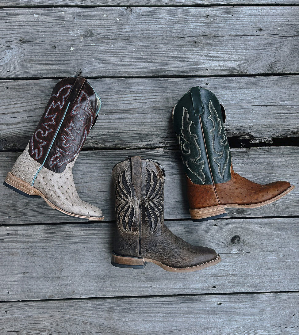 MEN'S HORSE POWER BRUCIATO OSTRICH BOOT