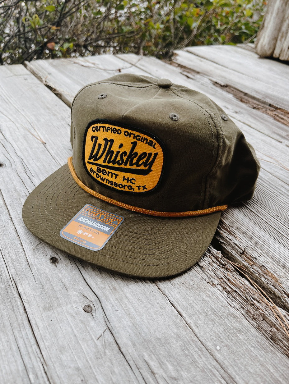 Whiskey Bent Hat Co. The Sarge Cap