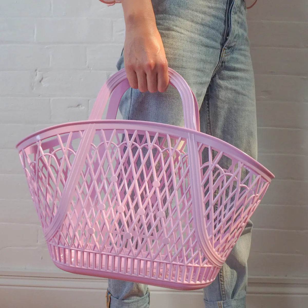 BETTY BASKET IN LILAC