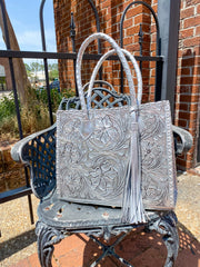 SILVER MARCOS BAG